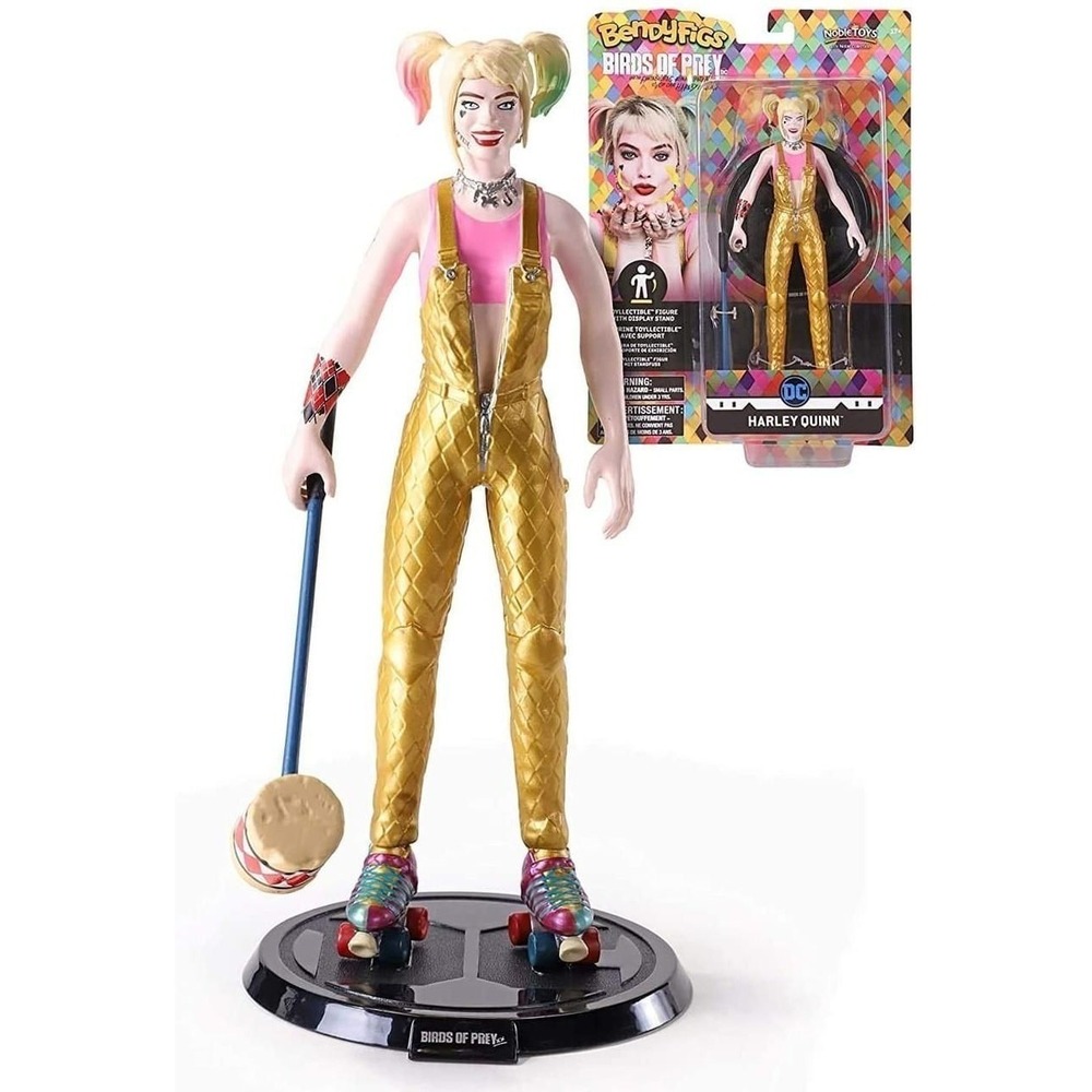 DC Comics Harley Quinn - Birds Of Prey BendyFigs 7.5' Collectible Figure